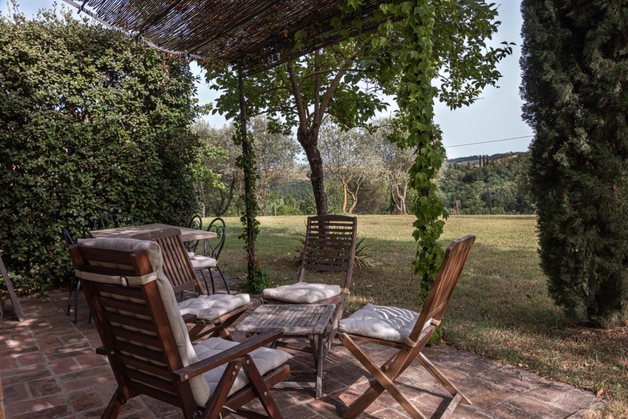 Podere Ferranino At Ville Ferrano San Giovanni d'Asso Eksteriør billede